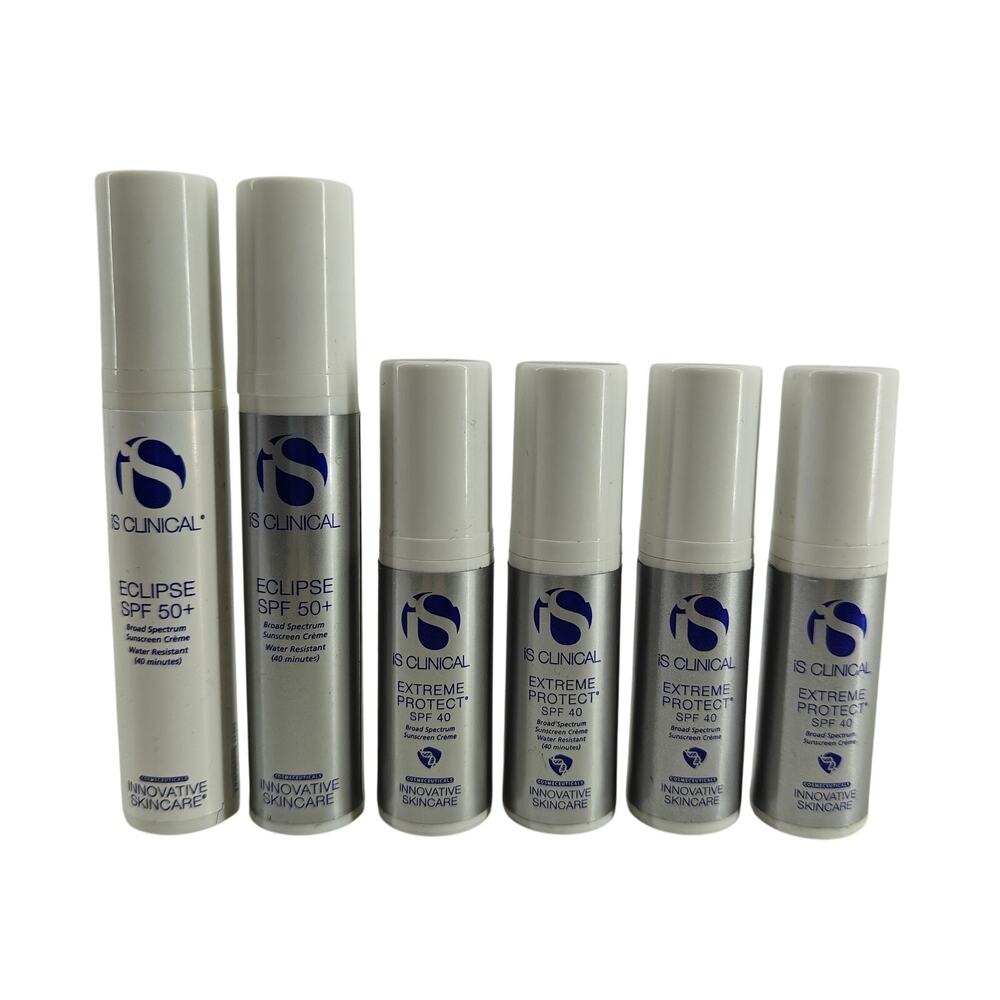 iS Clinical Extreme Eclipse Sunscreen Cream Sample Lot of 6